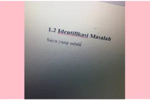 11 Potret kocak tulisan nyeleneh tugas mahasiswa ini definisi butuh healing segera, bikin tepuk jidat