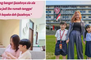 Jawaban menohok ibu dua anak usai dinyinyir 'ijazah sia-sia' gegara jadi IRT, patut diacungi jempol