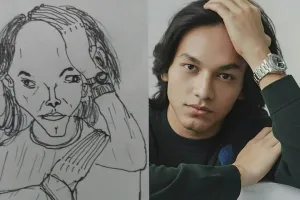 11 Potret kocak sketsa lukisan artis Indonesia ini jauh banget dari aslinya, bikin geleng kepala