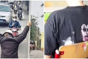 11 Potret lucu kebetulan dijepret dari belakang ini momennya langka banget, bikin geleng kepala
