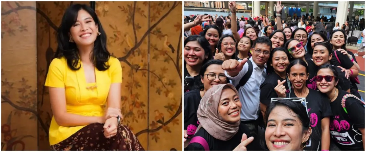 Jadi ajang nostalgia, ini 7 momen keseruan Dian Sastro reuni dengan teman dan guru SMA