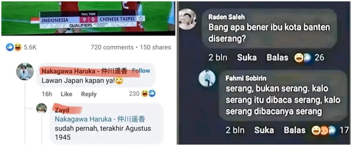 11 Komentar lucu di Facebook berisi tanya jawab ini nyeleneh abis, bikin ngakak kenceng