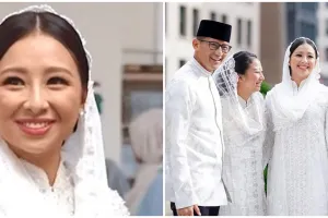 Digelar sederhana, 8 momen akad nikah Anneesha Atheera putri Sandiaga Uno di Amerika Serikat