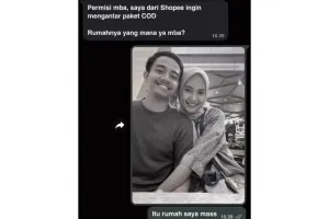 11 Chat lucu jawaban customer ditanya alamat rumah ini absurdnya bikin kurir pengin mengakhiri karier