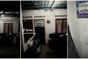 11 Potret rumah tampak angker dari luar ini isinya bikin tercengang, dekorasinya bak ruang karaoke