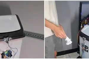 Pria ini rakit tong sampah pakai Chat GPT jadi canggih, anak teknik auto nostalgia pas lihat