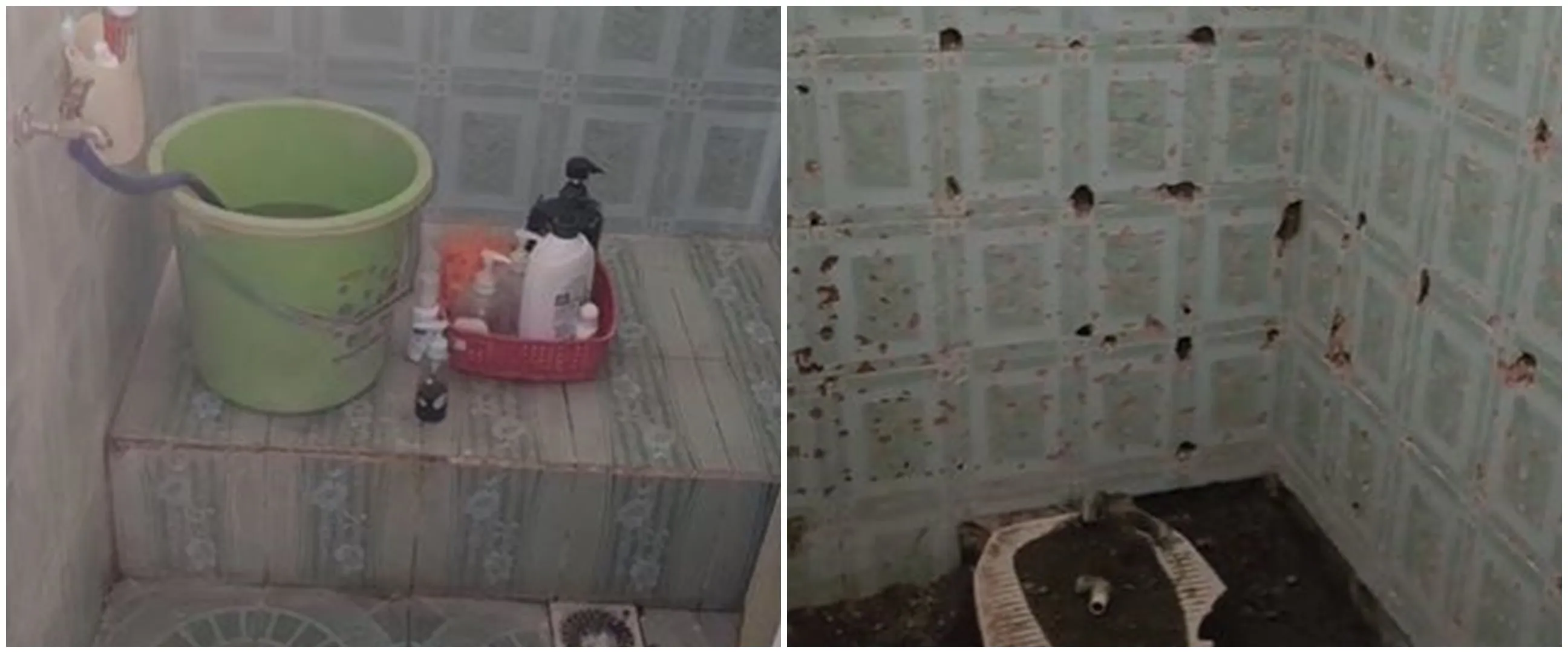 Renovasi kamar mandi sempit 1x1,5 meter low budget jadi estetik, nggak ada WC tapi bikin lega