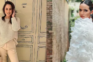 Pesona 9 pesinetron era 2000-an saat kondangan, Jennifer Dunn disebut bak ibu pejabat