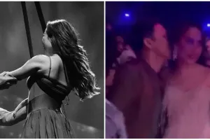 Usai jadi sorotan, ini penjelasan Ariel Noah cium Bunga Citra Lestari di belakang panggung