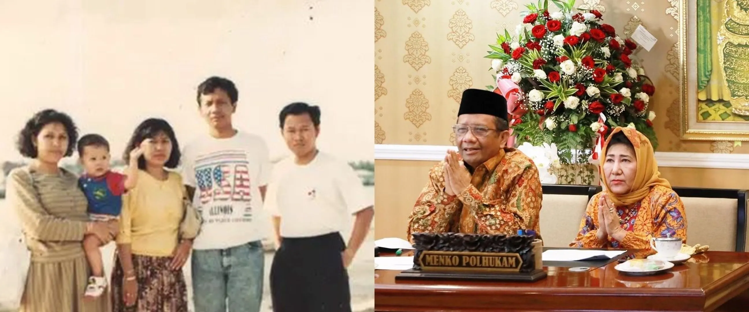 Bertemu di bangku perkuliahan bak kisah FTV, intip 9 potret keromantisan Mahfud MD dan sang istri