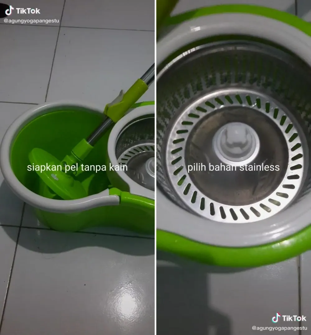 alat pel buat cuci baju © TikTok alat pel buat cuci baju © TikTok