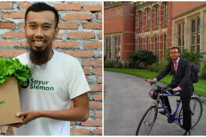 Kisah inspiratif Janu Muhammad, tukang sayur bergelar S2 dari Inggris