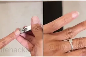 Trik gunting kuku biar potongannya tak berceceran di lantai, cukup tambahkan satu alat perekat