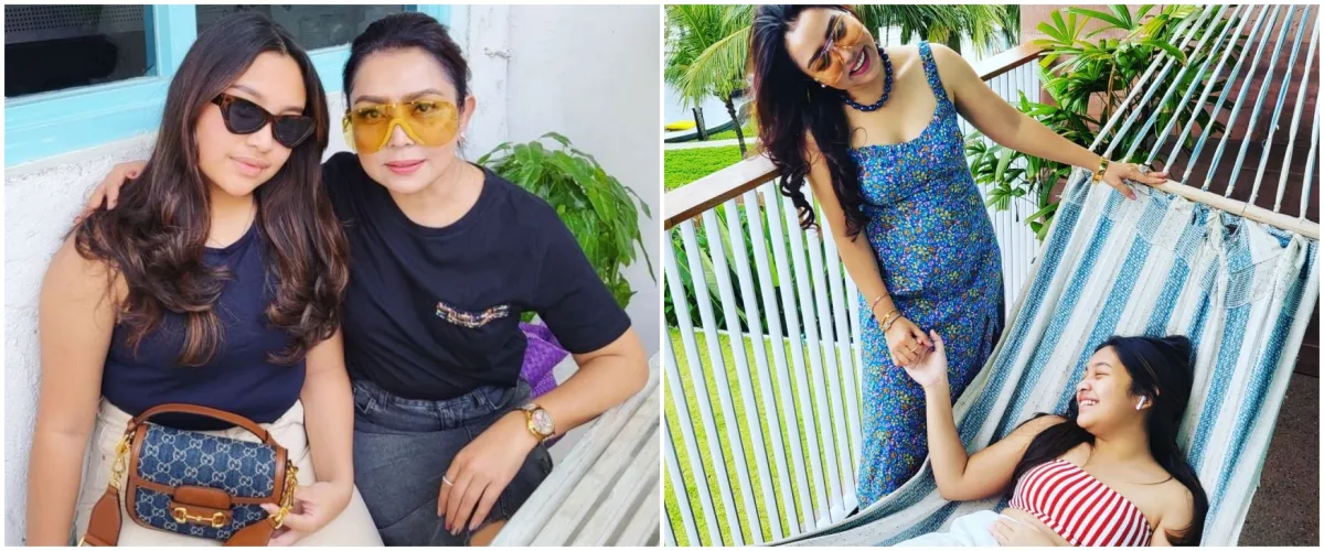 Ibu dan anak selisih 35 tahun, 11 potret kompak Mayangsari dan Khirani Trihatmodjo ini bak kakak adik