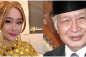 Pamer foto lawas bareng Presiden Soeharto, ini cerita Inul Daratista dapat hadiah perhiasan mutiara