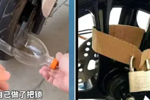 Kewaspadaan tingkat tinggi, 11 potret kocak cara mengamankan kendaraan ini sungguh di luar nurul