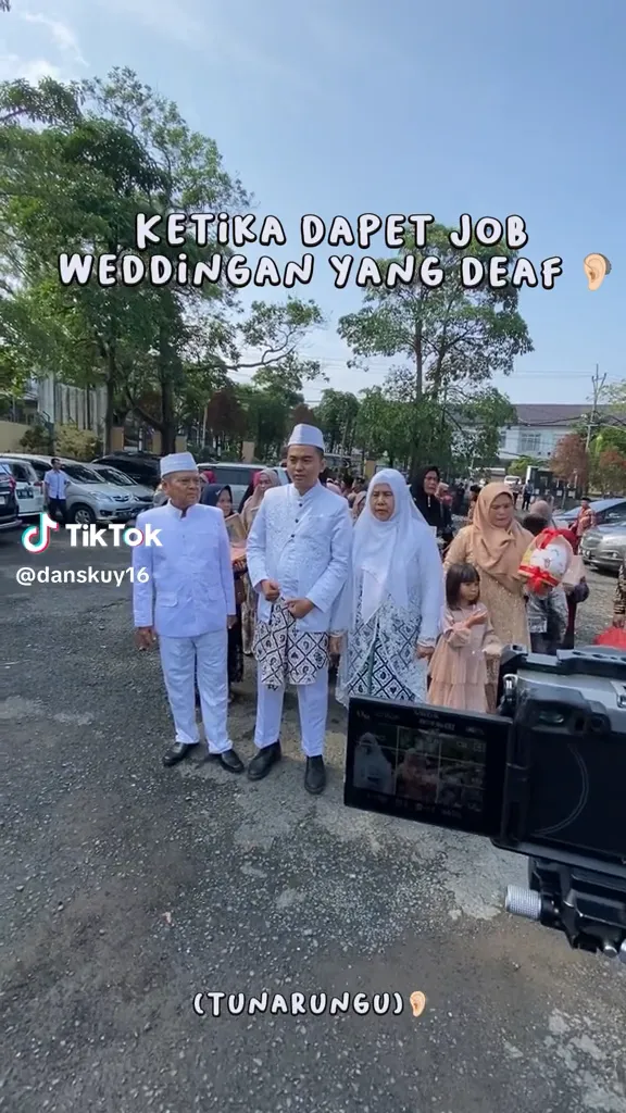 ijab kabul tunarungu © TikTok ijab kabul tunarungu © TikTok