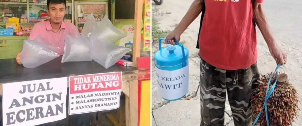 11 Potret kocak ide bisnis ini di luar dugaan, bakatnya melebihi miliarder