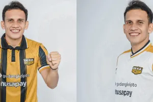 Cetak gol perdana usai resmi menikah, gaya selebrasi Egy Maulana Vikri ini manis banget