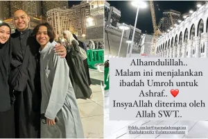 Wujudkan keinginan Ashraf Sinclair, ini 11 momen BCL laksanakan umrah untuk mendiang suami