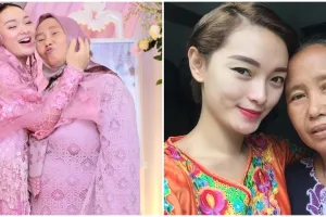 Punya anak biduan top tapi tak glamor, ini 9 penampilan sederhana ibunda Zaskia Gotik di keseharian