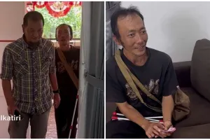 Kecelakaan hingga buta dan ditinggal istri, kisah sedih tukang pijat tuna netra ini bikin terenyuh