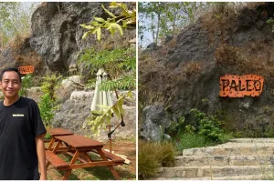 Kisah Wiwid mengubah bekas pertambangan kapur menjadi wisata Zaman Batu