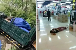 11 Potret kocak orang kelewat santuy ini bikin yang lihat jadi geregetan, nyeleneh pol