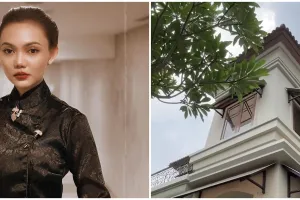 Kini pilih ngontrak usai huniannya dijual, ini 9 potret dapur rumah kontrakan Rina Nose yang mewah