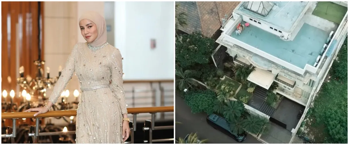 Olla Ramlan dulu tinggal di rumah panggung kini jadi janda kaya punya rumah Rp 50 miliar, 11 potretnya