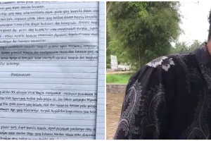 Disuruh tulis ulang makalah oleh dosen, hasil karya mahasiswa kelewat kreatif ini bikin geleng kepala