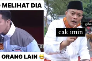 11 Potret kocak meme debat cawapres ini bikin yang awalnya saling senggol malah jadi cekikikan