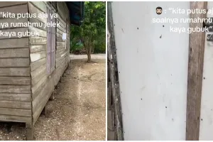 Definisi jangan nilai dari sampul, penampakan rumah gubuk ini bikin kaum minimalis auto mupeng