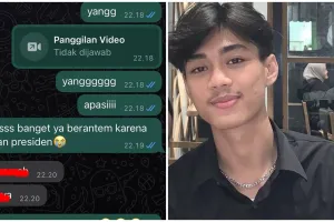 Ngenes pria diblokir akibat beda pilihan capres, terancam putus dan cari pacar baru yang searah