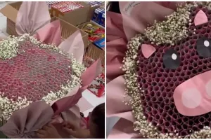 Alih-alih mengerikan, buket penuh lubang ini bikin kaum trypophobia mupeng sekaligus takjub
