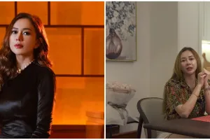 Rumahnya mewah Rp 50 M konsep ala apartemen, ini 9 potret dapur Aura Kasih dekorasinya arsty pol