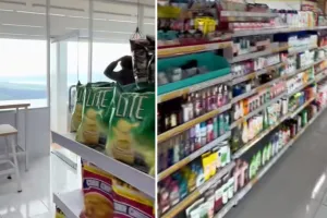 7 Potret minimarket di Bali dengan view panorama alam mahal, bikin pembeli betah jajan sembari healing