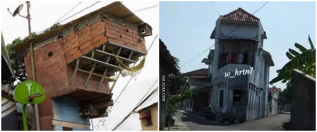 11 Potret kocak bangunan bertingkat ini bentuknya bikin bertanya-tanya, arsiteknya siapa ya?