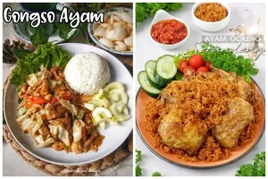 17 Resep masakan ayam paling enak untuk sahur, empuk, praktis, dan sederhana