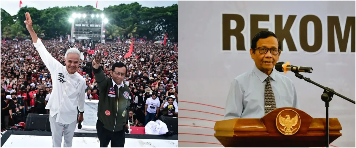 Sempat video call dengan sang cucu, Mahfud MD ungkap tenang dan optimis di hari pemungutan suara