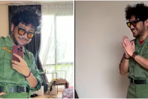 Tenda TPS roboh kena hujan, 11 momen Kunto Aji jadi Linmas saat Pemilu ini curi perhatian