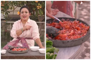 Resep turun-temurun, trik bikin sambal terasi ala Titiek Soeharto ini makin sedap cukup tambah 2 bahan