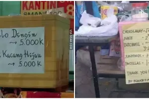 11 Potret kocak harga menu di warung makan ini bikin pusing pembeli, lapar malah disuruh mikir