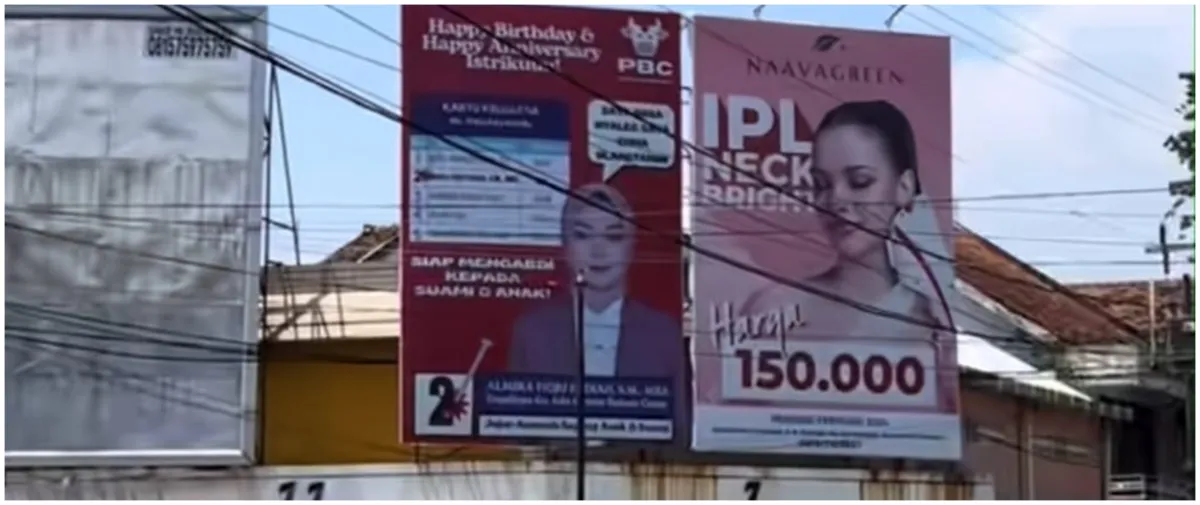 Rayakan anniversary pernikahan, momen pria beri ucapan spesial ke istri ini effort banget, bikin iri