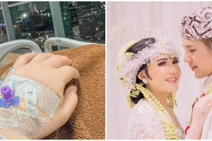 Sempat keguguran dan kini hamil lagi, ini 9 momen Via Vallen dan suami gelar syukuran 4 bulanan