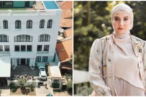 Kasur ngemper tak pakai dipan, 9 potret kamar tidur Zaskia Sungkar ini walk in closetnya bak toko tas