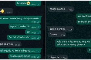 11 Chat lucu lagi berantem sama pacar ini drama abis tapi endingnya bikin nggak bisa nahan nyengir