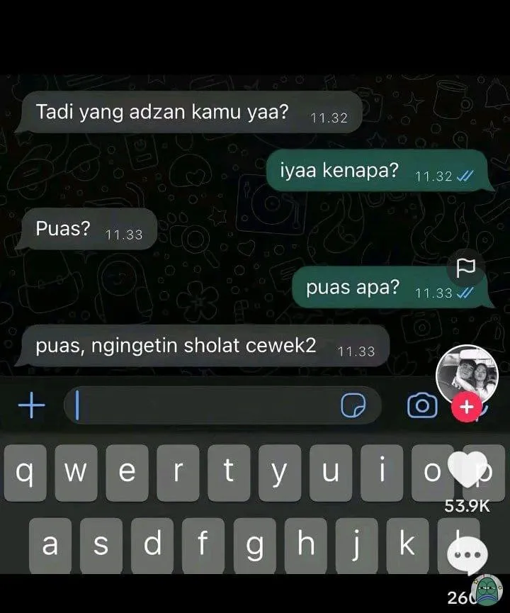 chat lucu ngambek tak lazim berbagai sumber