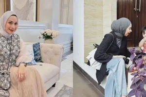 Tinggal di rumah minimalis 2 lantai, 9 potret rumah seleb TikTok Ira Nandha, lemari dapurnya mencolok