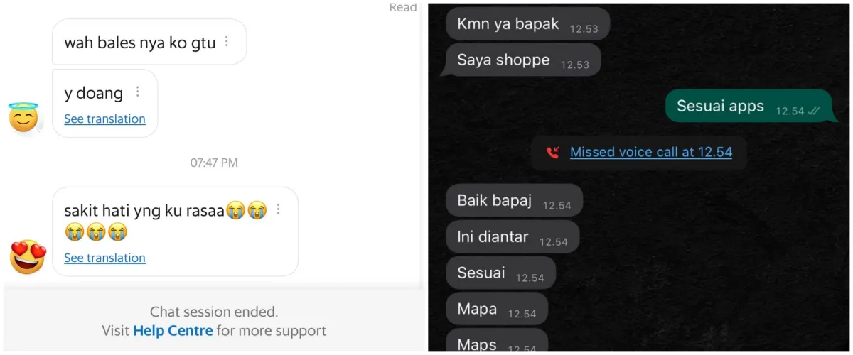 Dicuekin pelanggan, 12 chat lucu reaksi driver ojek online ini bikin cekikikan